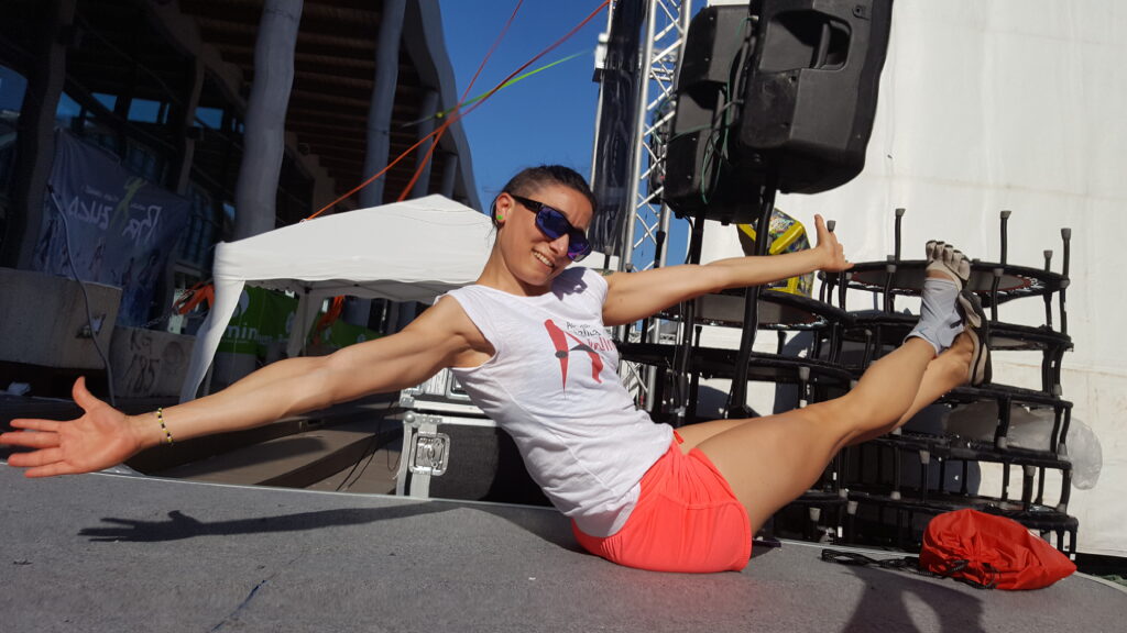 wondermanu in fiera a Rimini wellness con le mie prime fivefingers